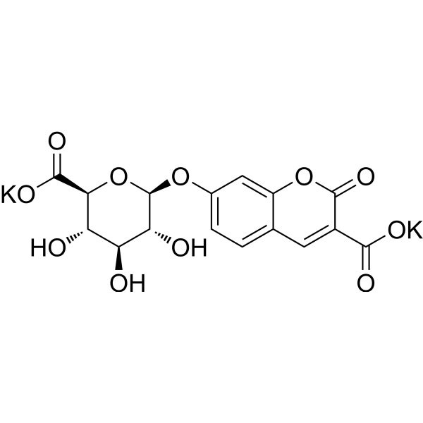 3-Carboxyumbelliferyl-β-D-glucuronide dipotassium 216672-17-2